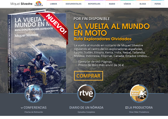 Libro: La vuelta al mundo en moto | Entrevista en entrevisttas.com