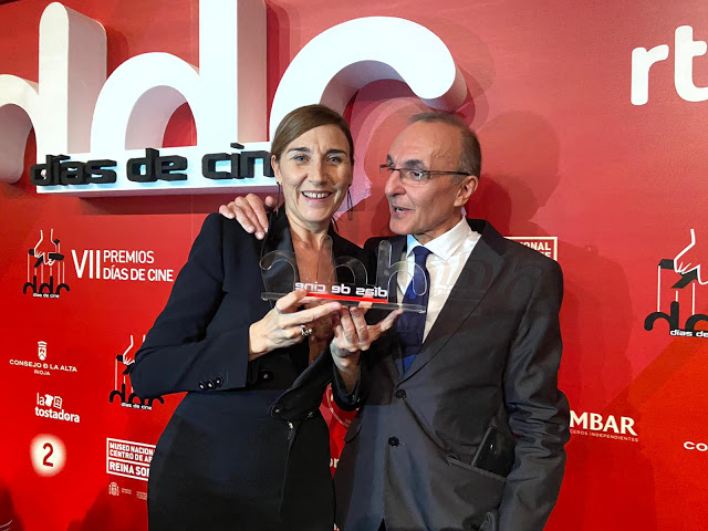 Mona Martínez en los Premios Días de Cine