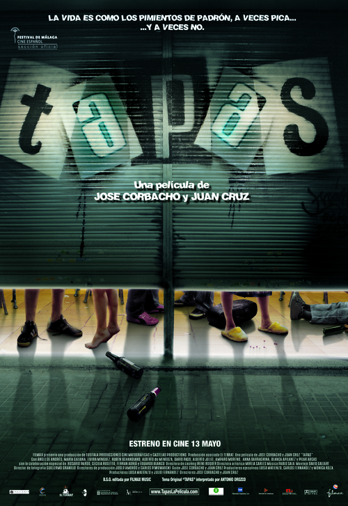 Cartel de Tapas, largometraje de Juan Cruz y Jose Corbacho. Entrevisttas.com. Entrevista realizada por Carmen Nikol.