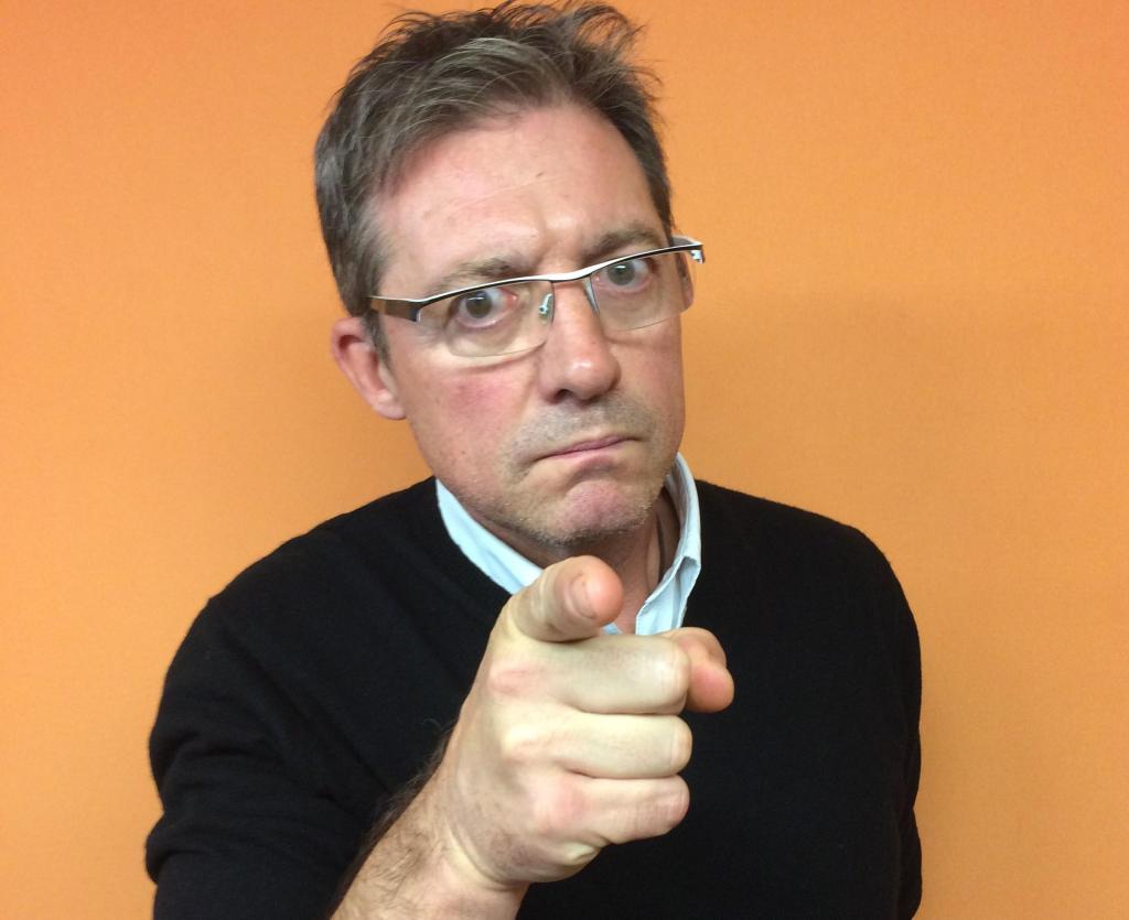 Fermí Fernández, humorista y actor de comedia.