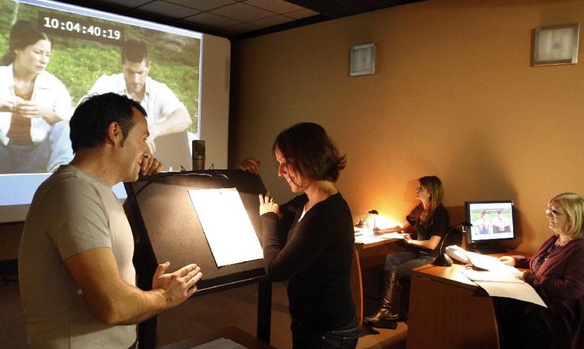 Lorenzo Beteta, en la Escuela de Doblaje de Madrid. Entrevista realizada por Carmen Nikol en www.entrevisttas.com