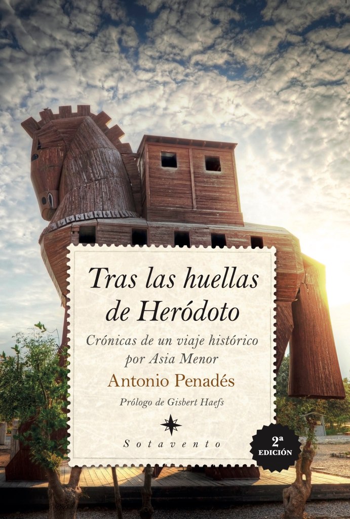 Portada de Tras las huellas de Heródoto, de Antonio Penadés
