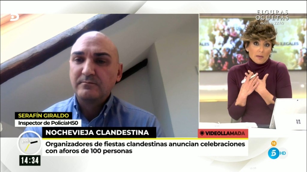 Serafín Giraldo en Telecinco