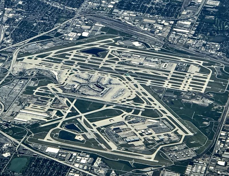 Vista aérea | Aeropuerto de Chicago