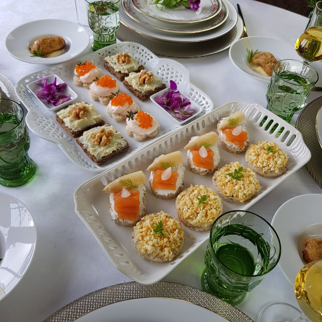 Propuesta de presentación y elaboración de los aperitivos de la mano de Juana Sanz