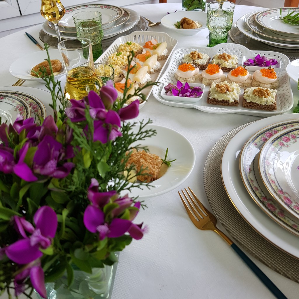 Propuesta de presentación y elaboración de los aperitivos de la mano de Juana Sanz