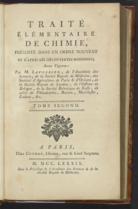 Traité élementaire de chimie