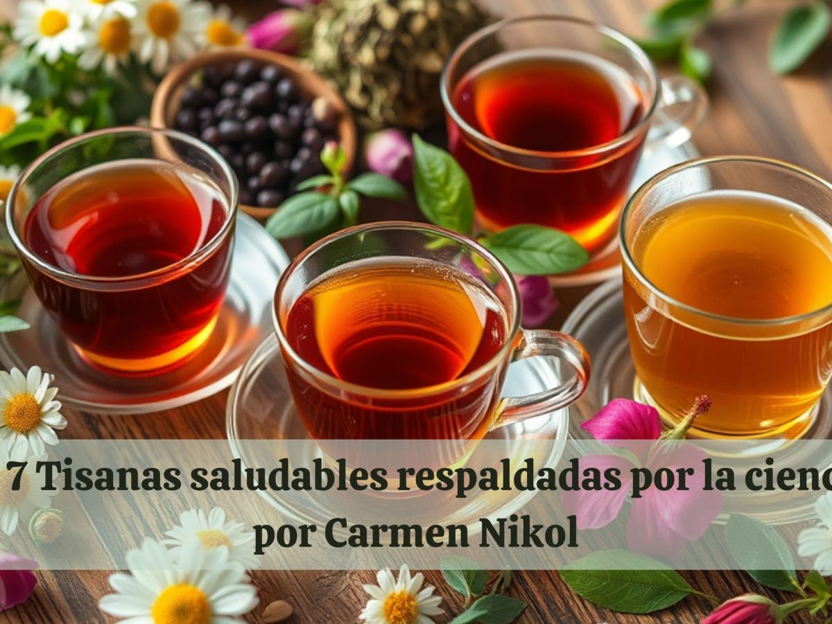🌿 7 Tisanas saludables respaldadas por la&nbsp;ciencia
