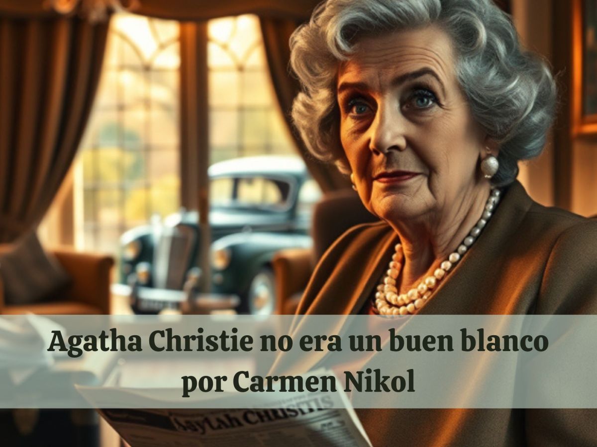 Agatha Christie no era un buen&nbsp;blanco