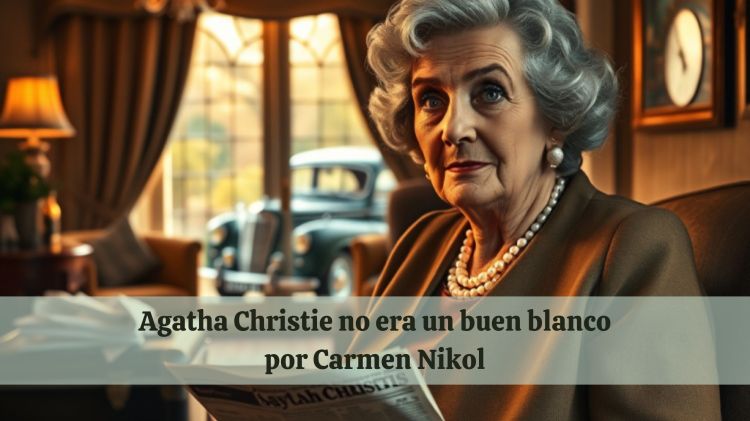Agatha Christie no era un buen&nbsp;blanco